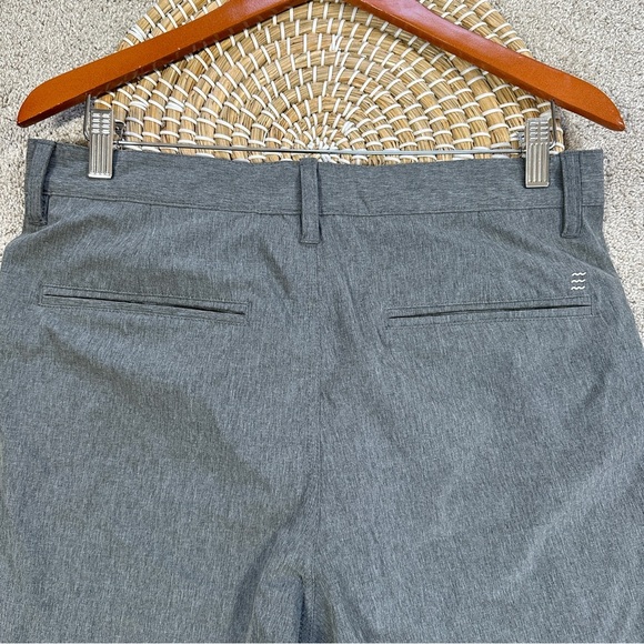 Free Fly Men’s Hybrid Shorts II 9” Performance Golf Fishing Heather Graphite 32 - Picture 6 of 16